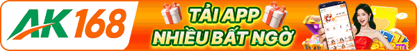 AK168 banner chính thức