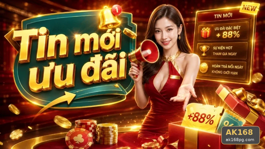 Giải Thích Khái Niệm, Thuật Ngữ Cốt Lõi Về Tin Mới Và Ưu Đãi Khuyến Mãi AK168: Trải Nghiệm Toàn Diện Tại ak168pg.com