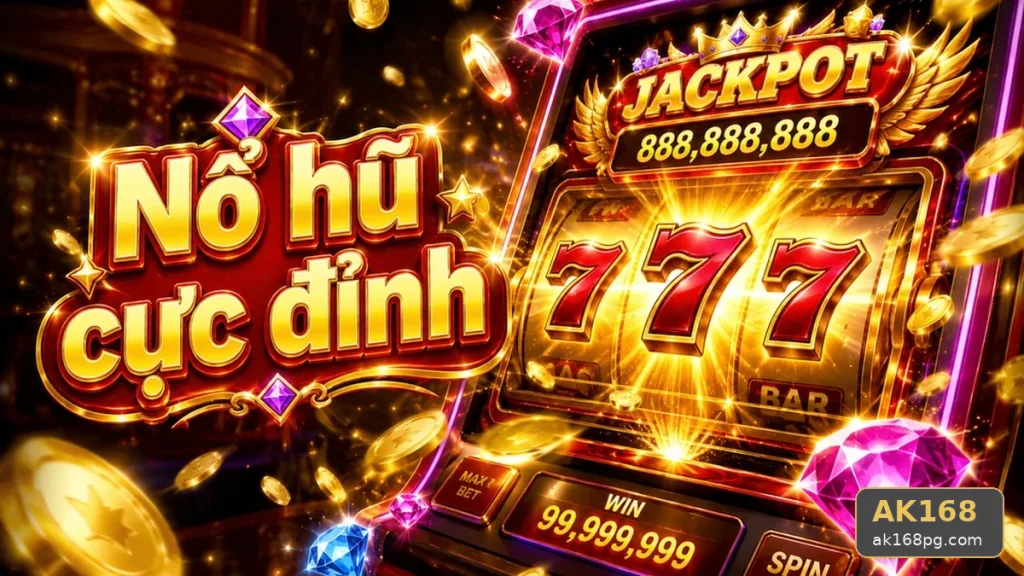 Hướng Dẫn Người Mới Kiểm Tra Giao Diện Nổ Hũ AK168 Qua Ảnh Đại Diện Slot Và Jackpot Tại ak168pg.com