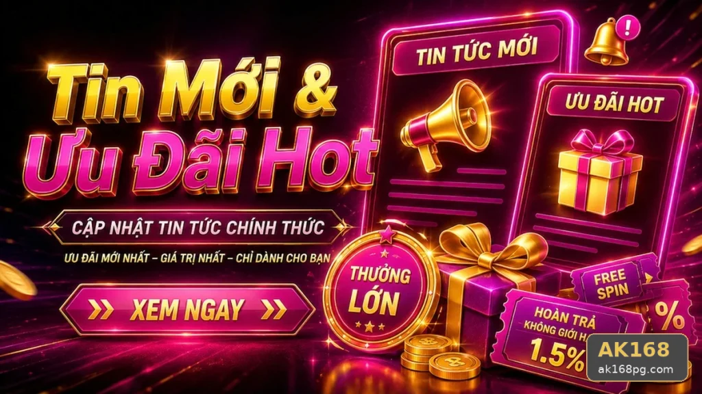 Giải Thích Biểu Tượng, Tính Năng Và Quy Trình Tin Tức AK168: Trải Nghiệm Toàn Diện Ưu Đãi Tại ak168pg.com