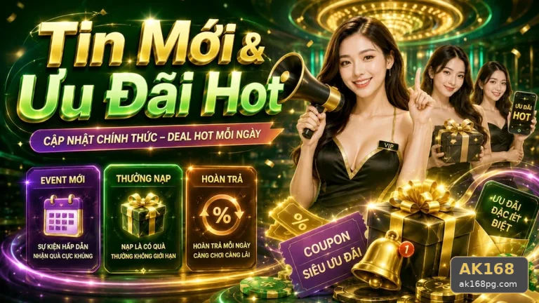 Nhận Diện Lỗi Phổ Biến Và Cách Xử Lý Có Trách Nhiệm Với Tin Tức AK168 Tại ak168pg.com: Trải Nghiệm Toàn Diện Về Ưu Đãi, Điều Kiện Khuyến Mãi